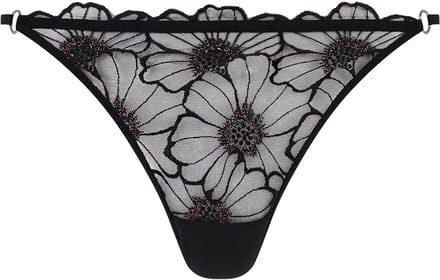 Chantelle - Lush String Festive - maat 44 - Zwart