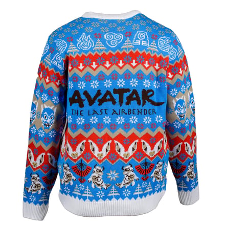 Avatar: The Last Airbender Christmas Jumper - XL