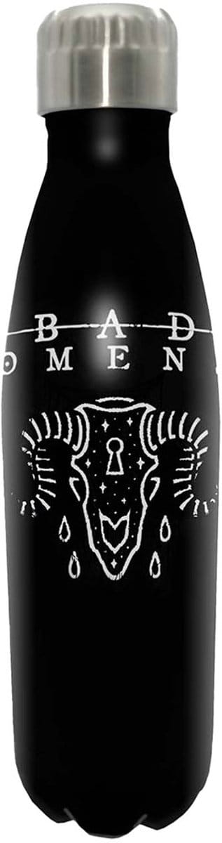 Rocksax Bad Omens - Ramskull Drinkfles - Zwart
