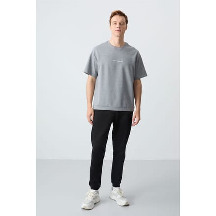 Heren Overized T-shirt en Broek Set
