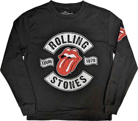 The Rolling Stones - US Tour 1978 Sweater/trui - M - Zwart