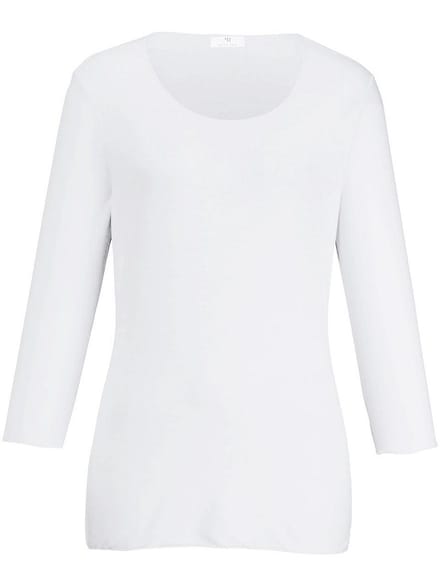 Shirt 3/4-­mouw­en Van Peter Hahn wit