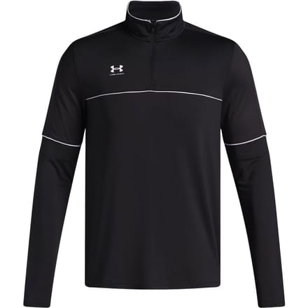 Under Armour UA M Challenger Training QZ Heren Sporttrui - Zwart - Wit