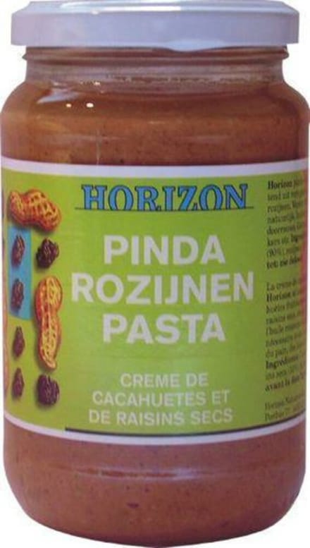 6x Horizon Pinda Rozijn Pasta Bio 350 gr