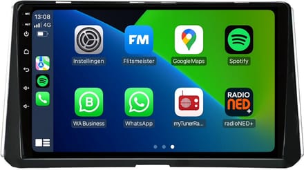 CarPlay autoradio geschikt voor Toyota Corolla | 2018 t/m 2020 | Android 13 | Draadloos Apple CarPlay & Android Auto | 2GB + 32GB | 8-Core processor | Davilon | 2025 model | 2018 2019 2020 | Bluetooth & Wifi