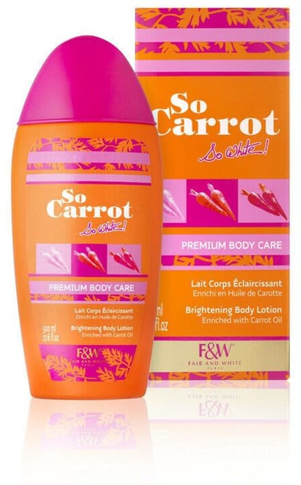 Fair and White So Carrot Brightening Body Lotion 500 ml