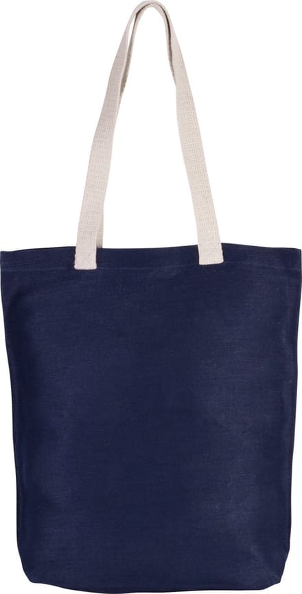 Tas Heren One Size Kimood Midnight Blue 70% Jute, 30% Katoen