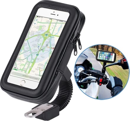 Telefoonhouder Motor - Scooter -  Waterdicht - Universeel - 6,3 Inch
