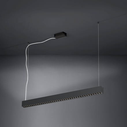 Stars of Light LED hanglamp Termini, zwart, 107 cm, metaal