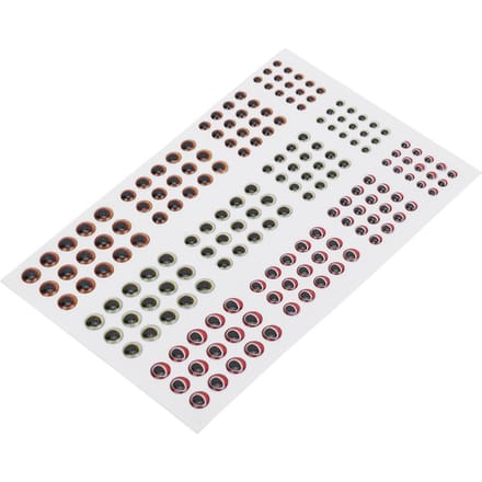 Kunstaas Visogen Vishaak Handwerk 3D Waterdruppel Visogen 183 stuks Maat 1 white