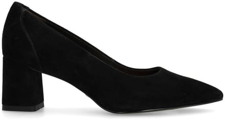 No Stress - Dames - Zwarte suède pumps - Maat 39