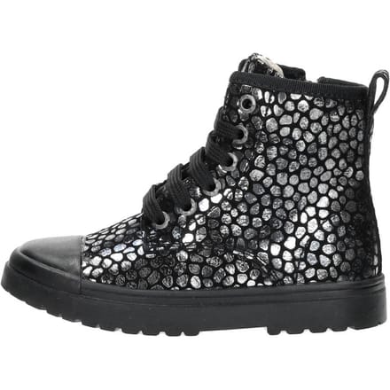 Bikerboots | Meisjes | Old Silver | Leer | Shoesme | Maat 24