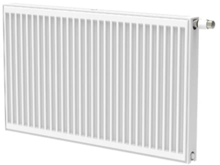 STELRAD BEL8 T22 paneelradiator 400x2400mm - Wit - 8 aansluitingen - Middenaansluiting - 2988W
