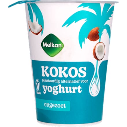 Plantaardige kokosyoghurt