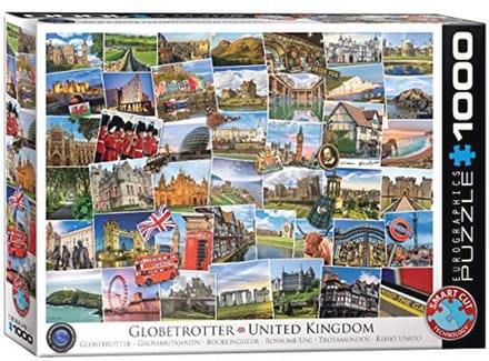 Groot-Brittannië Puzzel 1000 Stukjes - Globetrotter