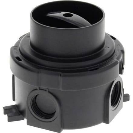 Wiska 10110649 COMBI 304 SWITCH RS/6-1 BK Draaischakelaar 250 V 10 A IP66 1 stuk(s)