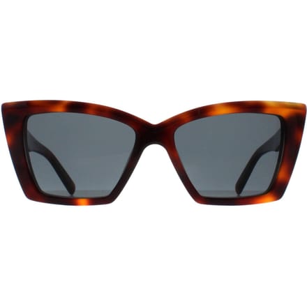 Saint Laurent Cat Eye Vrouwen Havana Zwart SL657