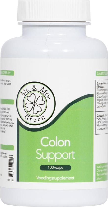 Colon Support, Rhamnus (vuilboom) bevordert een normale stoelgang*