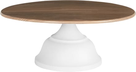 BRIOCHE - Gebaksstandaard - Wit/Licht hout - IJzer/Hout