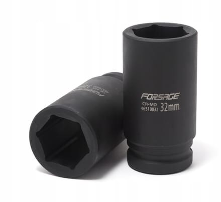 Forsage - Diepe Dopsleutel - 3/4" 21mm - CrMo Staal - Zeskantig