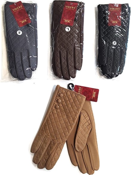 Handschoenen - Dames - Gewatteerd - 3 paar - One size