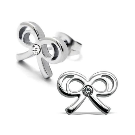 Amanto Oorbellen Brigan - 316L Staal - Strik - 10x7mm