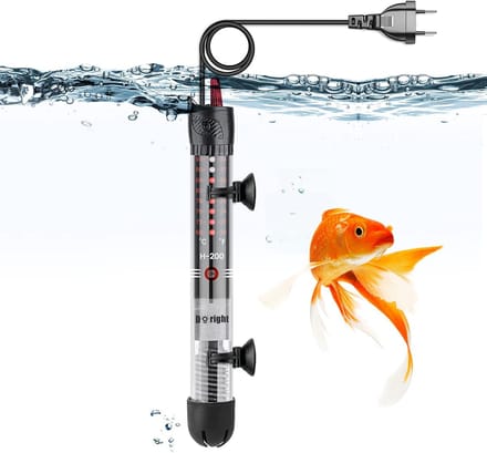 Solidchoice - Onderwater Aquarium Heater 50W met Temperatuurregeling