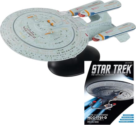 Star Trek Enterprise NCC-1701-D Model Schip Collectie - Gedetailleerd Speelgoedfiguur