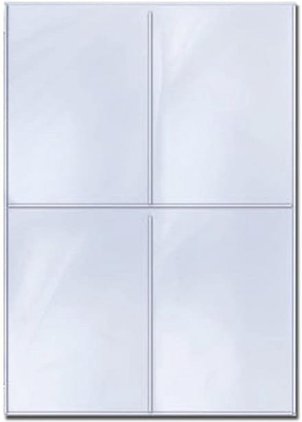 Ultra Pro - Portfolio 4 Vakken Cobalt