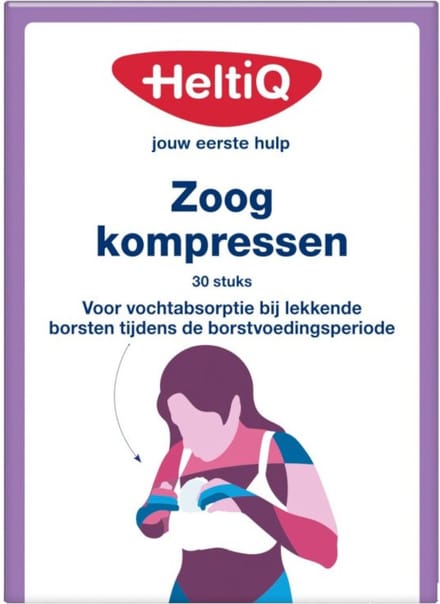 Zoogkompressen Gevormd  Helti