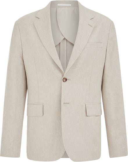 Van Gils Heren slim fit blazer van linnenmix