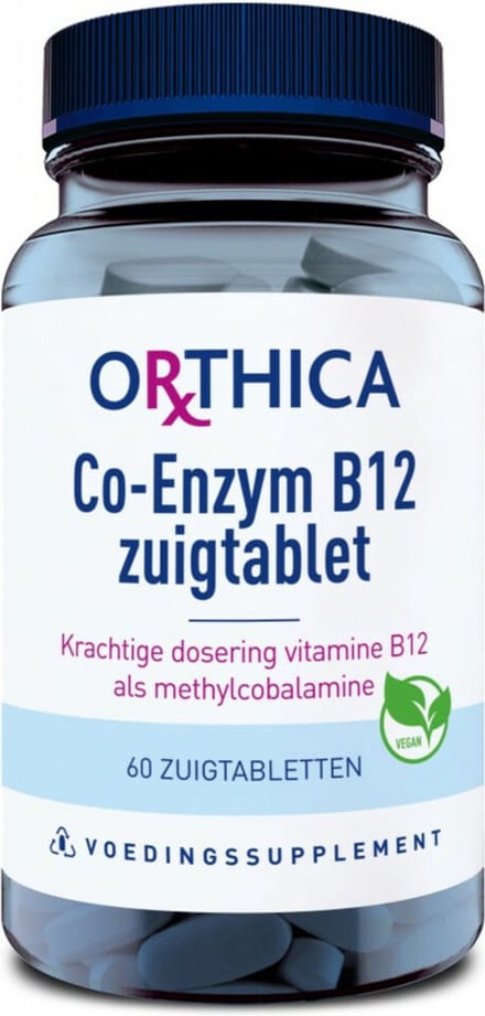 Orthica Co-Enzym B12 zuigtablet - Vitamine B12 - 60 zuigtabletten