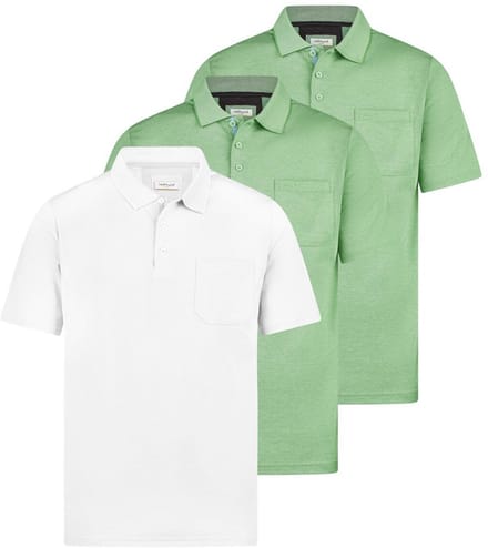 Redmond Heren poloshirt 3 pack Basic