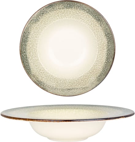 By Bone Pastabord - Spazio - Porselein - 25 cm (400cc) - set van 2