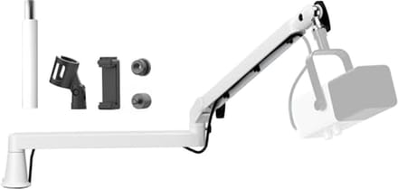 Microfoon Boom Arm - Professionele Verstelbare Desk Mount met Kabelbeheer voor Podcast en Streaming