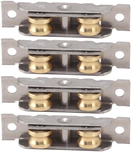 NTH products - 4-delige Schuifdeur Rolmontage Wielen en Accessoires