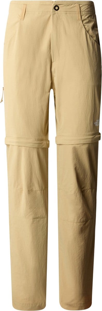The North Face Exploration convertible taperd pants W khaki stone 12