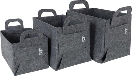 Bo-Camp - Urban Outdoor - Mand - Barnsbury - 3 Stuks - 3 Maten