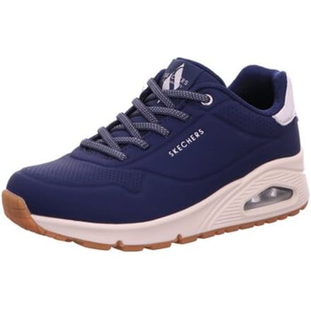 Skechers Uno Shimmer Away Sneakers blauw - Dames