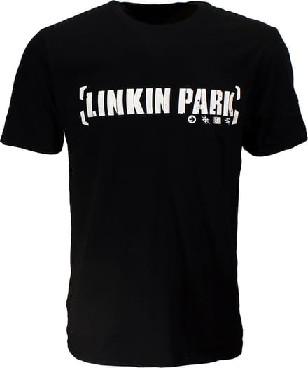 Linkin Park Logo Official Band T-Shirt - Officiële Merchandise - M