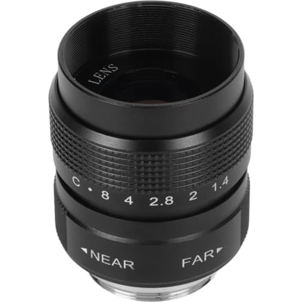 25mm F1.4 CCTV Lens Heldere Efficiënte Lichtgeleiding C-Mount Camera Lens voor Bar Winkel Parkeerplaats Huis