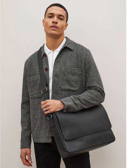 Next - Heren - Messenger-tas - Zwart