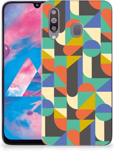 Samsung Galaxy M30 TPU bumper Funky Retro
