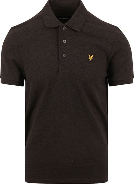 Lyle and Scott Polo Charcoal - Maat XL - Heren