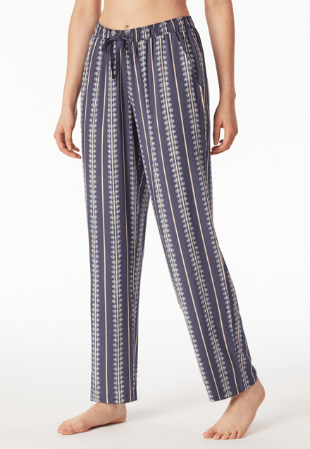 Geweven broek lang strepen meerkleurig - Mix+ Relax 34