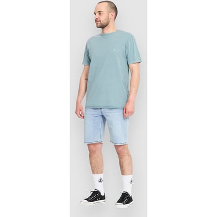 Volcom Solver Denim Korte Broek blauw