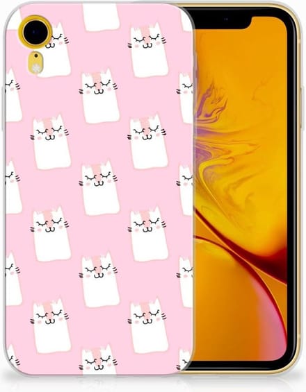 Apple iPhone Xr TPU Hoesje Sleeping Cats