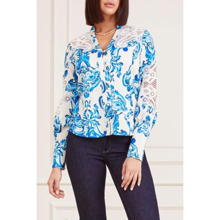 GUESS Marciano By  Blue Note Blouse Blue Note Taglia: 40 | Magliette intime Outlet | Donna | Blu