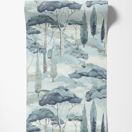 Dutch Wallcoverings - Arcadia- Canopy blauw - A69203