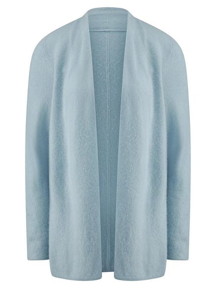 Lang vest 75% kasjmier Van include blauw